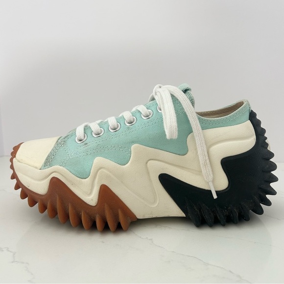 Converse Kids Sneakers in Mint, Black, and Brown - Picture 7 of 15